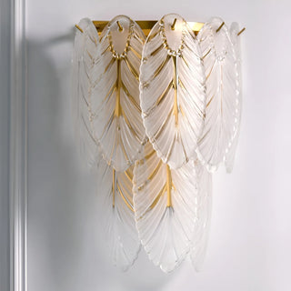 Feather|Modern|Living|Bedroom|Classic|Wall|Lamp|Sconce|Glass