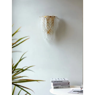 Feather|Modern|Living|Bedroom|Classic|Wall|Lamp|Sconce|Glass