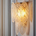 Feather|Modern|Living|Bedroom|Classic|Wall|Lamp|Sconce|Glass