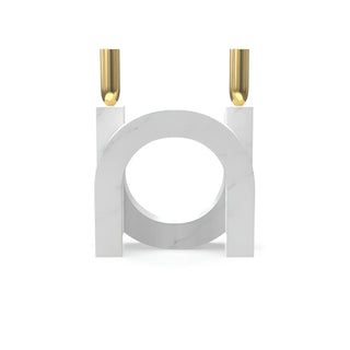 Marble|Gold|Candle|Holder|Nordic|Scandinavian|White