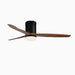 52" Modern Brown Wood Led Amazing Ceiling Fan with Remote Control