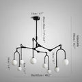 Airole | Creative Glass Chandelier for Living Room
