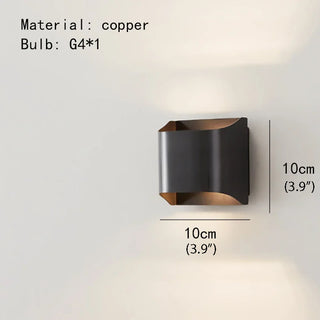 Nordic|Modern|Black|Minimalistic|LED|Wall|Lamp|Sconce|Living|Bedroom