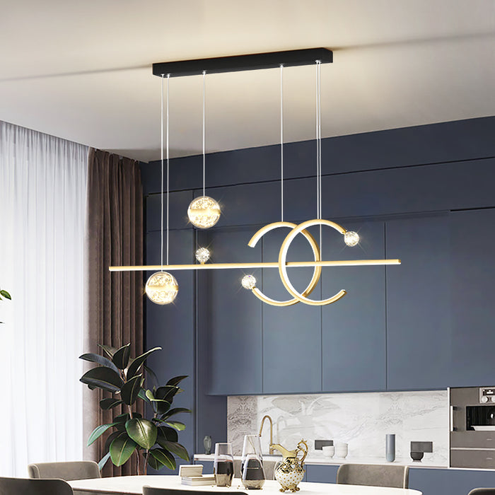 MIRODEMI® Airolo | Pendant Light in a Nordic style for Dining Room