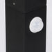 Outdoor|Lawn|Lamp|Waterproof|Motion|Sensor|Black|Aluminum|Acrylic