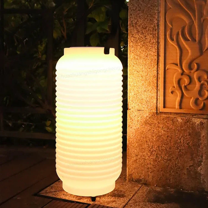 Solar Powered Chinese Style Portable Decorative Lantern