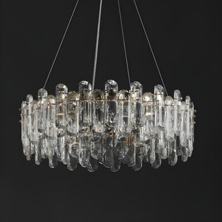 MIRODEMI Agnadello | Luxury Creative Сrystal Ring Ceiling LED Chandelier for Hotel