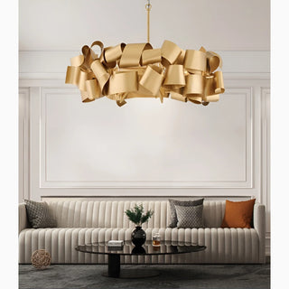 Creative|Postmodern|Black|Gold|Iron|Pendant|Cord|Chain|Living|Dining|Bedroom