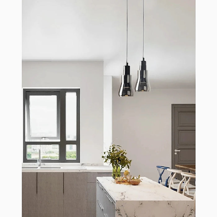 LED Metal Pendant Lamp from Mirodemi for Parlor