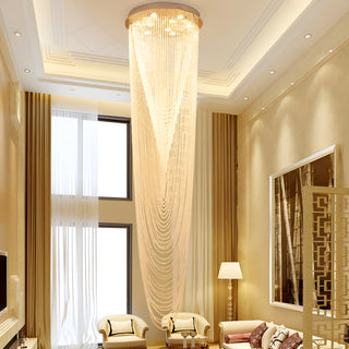 Golfe-Juan | Stunning Large Crystal Ceiling Chandelier from Mirodemi for   Staricase