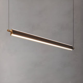 Retro|Pendant chandelier|Long bar lighting|Minimalistic decor|Elegant|Luxury