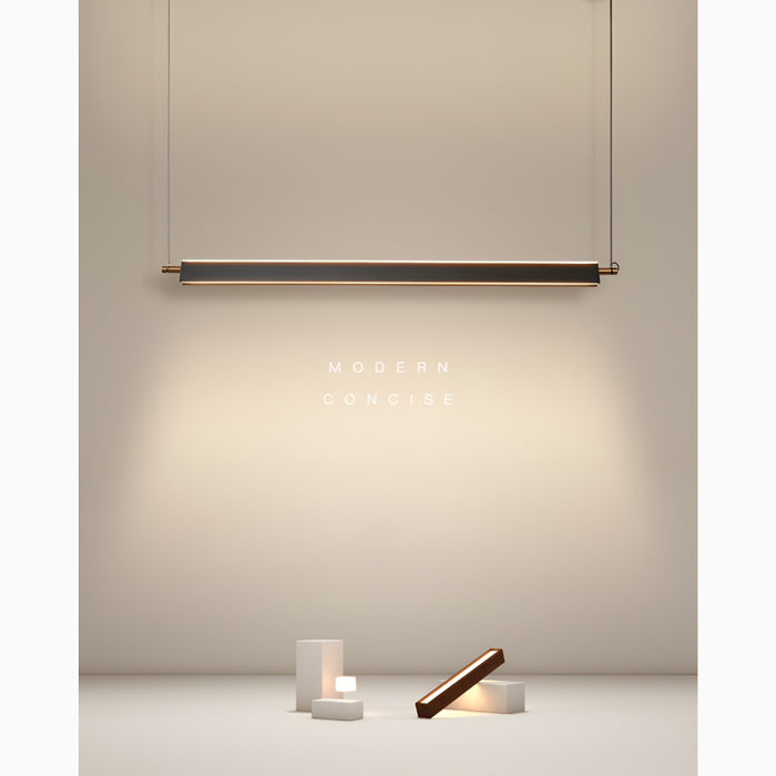 Rimplas | Retro-Styled Led Pendant Light with Long Bar Shape