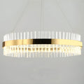 Crystal|Gold|Round|Contemporary|Hanging|Pendant|LED|Chandelier|Bedroom