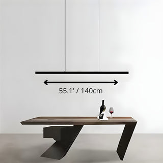 Romont | Simple Stylish Minimalistic Black Chandelier from Mirodemi for Dining Room  | LED Light | Minimalism | Hotel Design