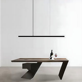 Romont | Simple Stylish Minimalistic Black Chandelier from Mirodemi for Dining Room  | LED Light | Minimalism | Hotel Design