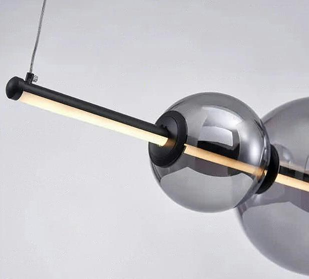 MIRODEMI® Chic Minimalistic Modern Glass LED Chandelier
