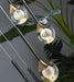 MIRODEMI® Peillon | Gold Crystal Raindrop Glass Ball Chandelier 6 heads / Warm light