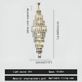 Saint-Cezaire-sur-Siagne | Stunning Large Crystal Chandelier