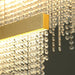 MIRODEMI® Splendid Creative Raindrops Shining Led Crystal Chandelier Gold / Cool light / Not Dimmable