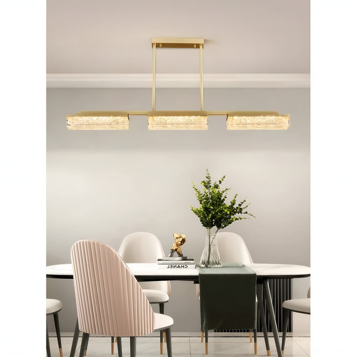 MIRODEMI® Sempach | Modern Drum Blocks LED Ceiling Chandelier