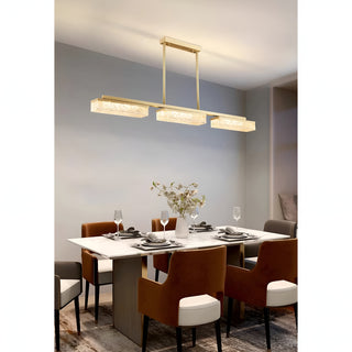 MIRODEMI® Sempach | Modern Drum Blocks LED Ceiling Chandelier