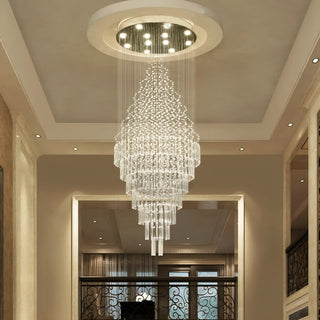 Sestri Ponente | Stylish Transparent Crystal Chandelier