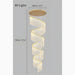 Varazze | Shimmering Magic Gold Crystal Pendant Chandelier from Mirodemi 