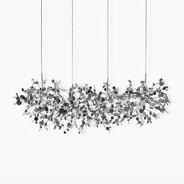 MIRODEMI® LED Chandelier in a Modern Style of Stainless Steel for Dining Room