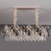 MIRODEMI® Capo Noli | Gold Rectangle Exciting Crystal Mosaics Lighting Fixture for Living Room