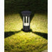 Solar|LED|Lawn|Garden|Pathway|Black|Aluminum|Screw|Ground|Insert