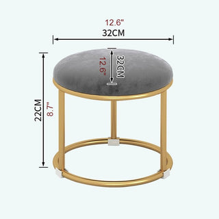 Small Luxury Iron Wrought Iron Ottoman image | luxury furniture | luxury ottomans | luxury chairs | luxury decor | home decor | 