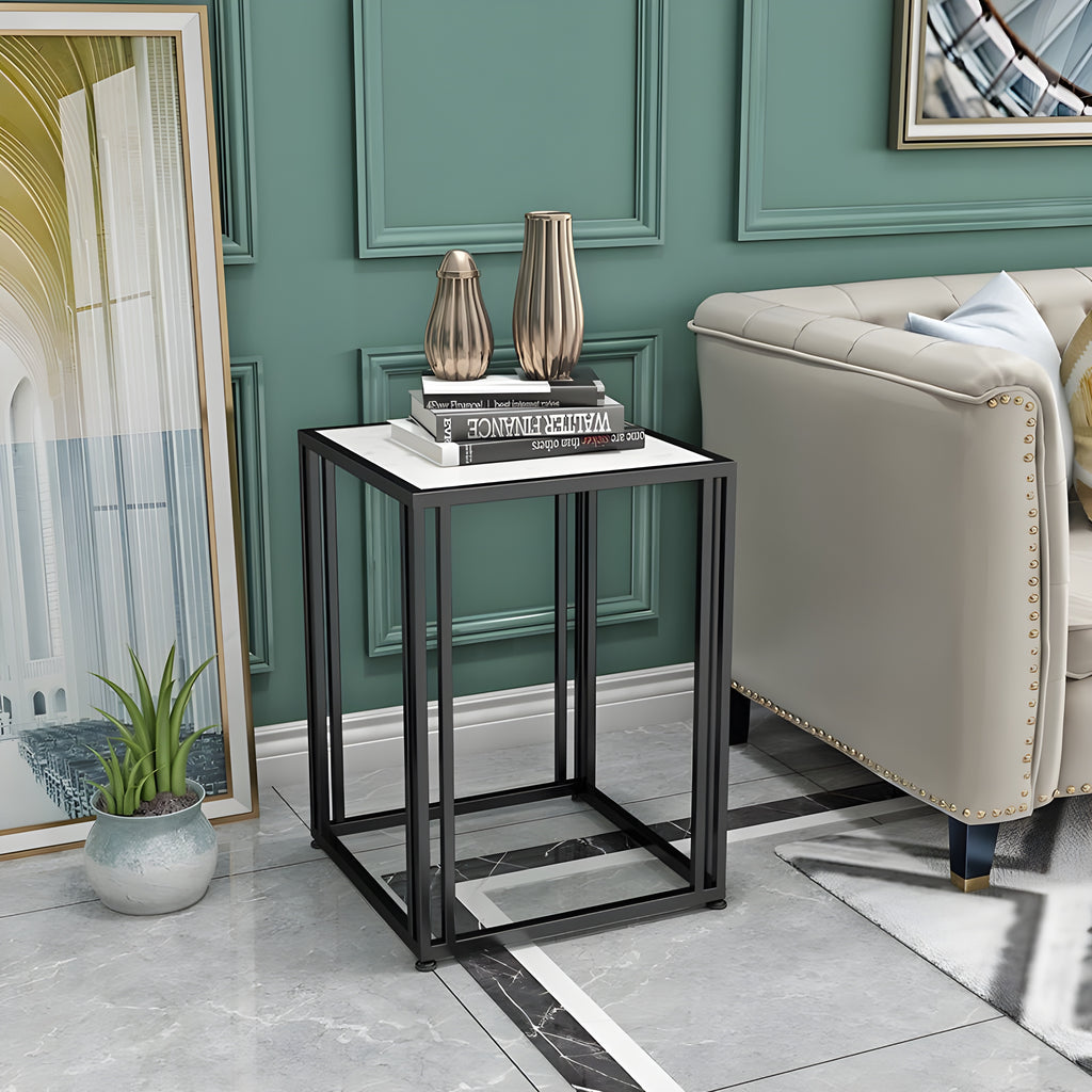 Small Features Table Small Square Simple Creative Marble Coffee Table | Mirodemi