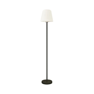 MIRODEMI_Classic White Solar-Powered Outdoor Floor Lamp