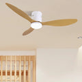 Barete | 48" Solid Wood Led Ceiling Fan with Remote Control