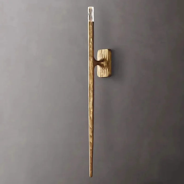 Vertical Bronze Long Mirodemi's Wall Sconce for Home Interior