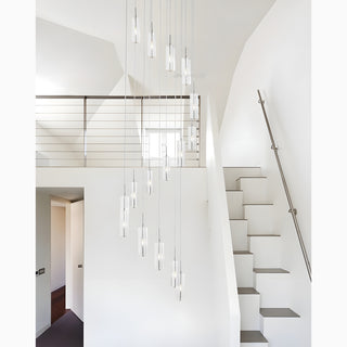 MIRODEMI Cannes | Pendant Crystal Long Lighting Fixture for Living Room