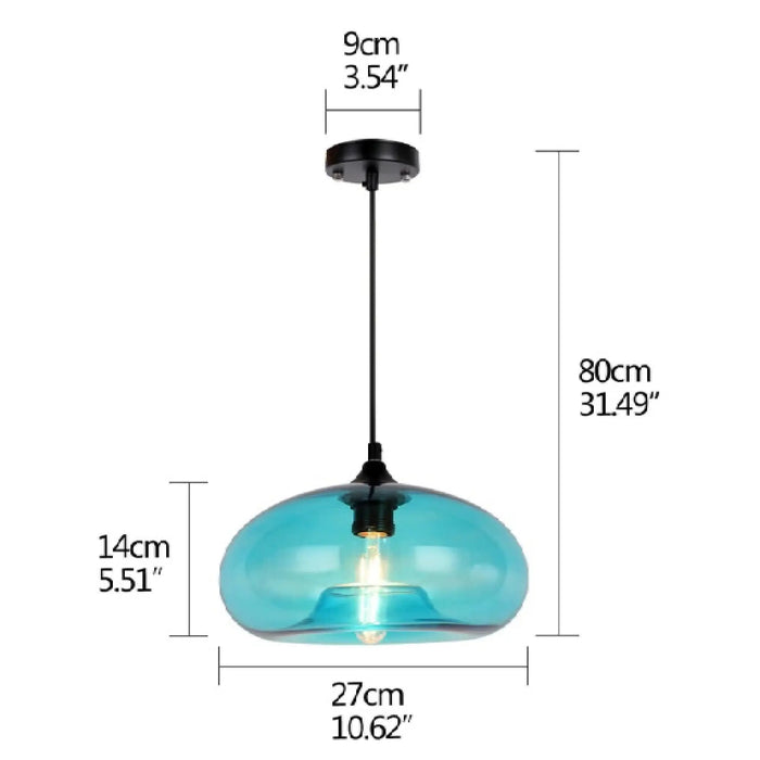 Tourrettes-sur-Loup | Loft Glass Pendant Lamp