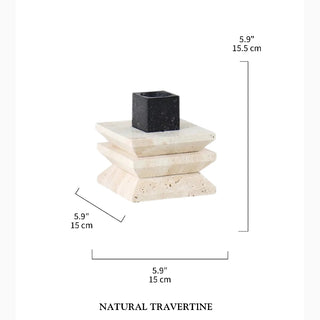 MIRODEMI_Stone_Travertine_Candle_Holder