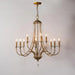 Crystal LED Pendant Chandelier from Mirodemi for Hallway