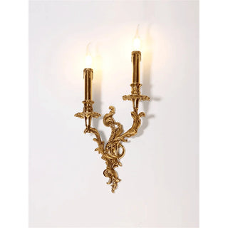 Gold|Candles|French|Luxury|Wall|Lamp|Sconce|Living|Bedroom