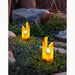 Resin|Waterproof|LED|Nature|Bamboo|Garden|Lawn|Outdoor