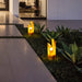 Resin|Waterproof|LED|Nature|Bamboo|Garden|Lawn|Outdoor