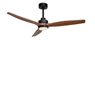 Xàbia | Modern Solid Wood Ceiling Fan with Remote Control