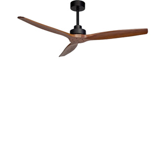 Xàbia | Modern Solid Wood Ceiling Fan with Remote Control