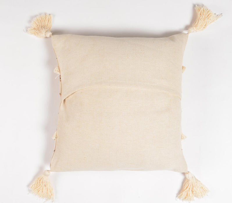 Earthy Embellished Cushion cover