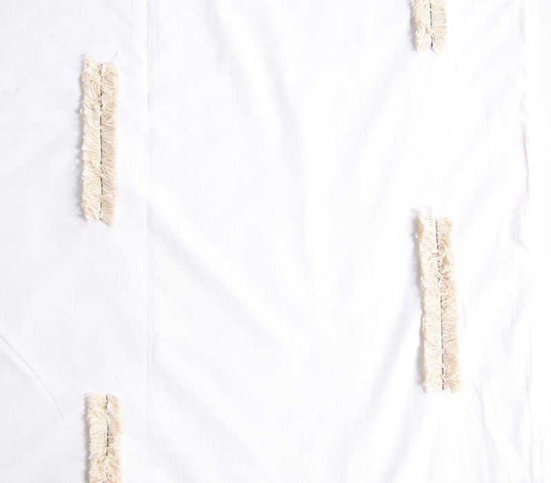 Embellished Ivory Duvet Pillowcover set
