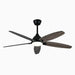 MIRODEMI® 60" Modern Great Ceiling Fan with Lamp, Plywood Blades and Remote Control image | luxury furniture | fans with lamp