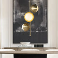 Chic Opal Glow Linear Chandelier