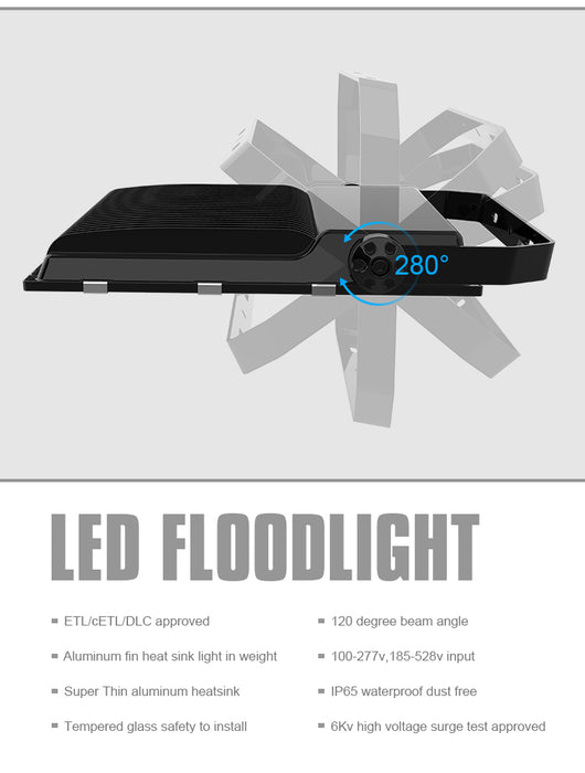 Bagnolo Cremasco | Aluminum LED Outdoor Flood Lighting