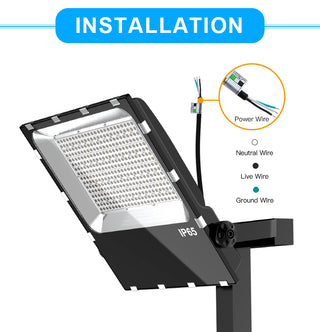 MIRODEMI® Bagnolo Cremasco | Energy-Saving Aluminum LED Floodlight for Exterior Use